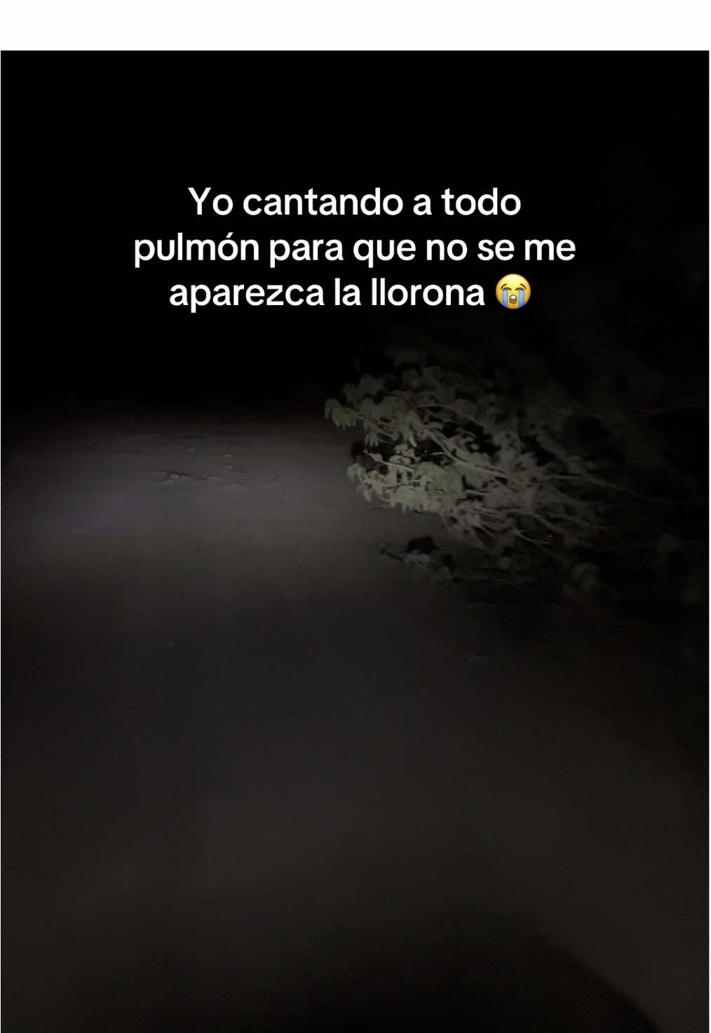 Yo cantando para que no me aparezca la llorona 😭 #motovlog #rutadenoche #llorona #lallorona #lallorona😱 #fyp 