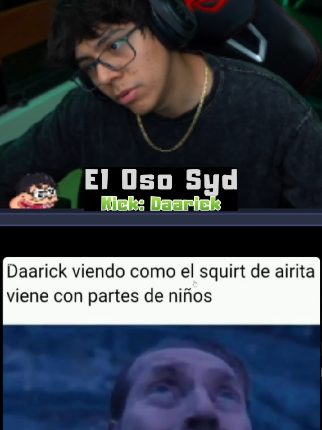 Lo expusieron a totem xdd #thedaarick28 #daarick #kickperu #syda #sylvee 