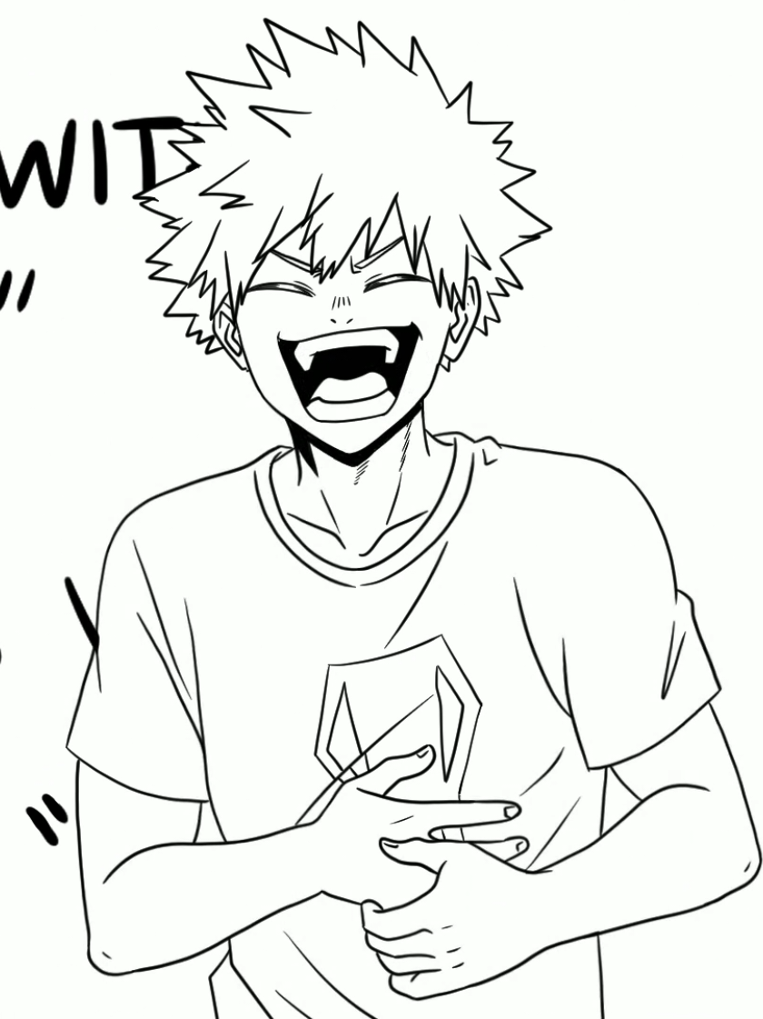 I am SO proud of this simple animation! It took WAYY less time then the last!  #mha #katsukibakugou #kirishima #denki #deku 