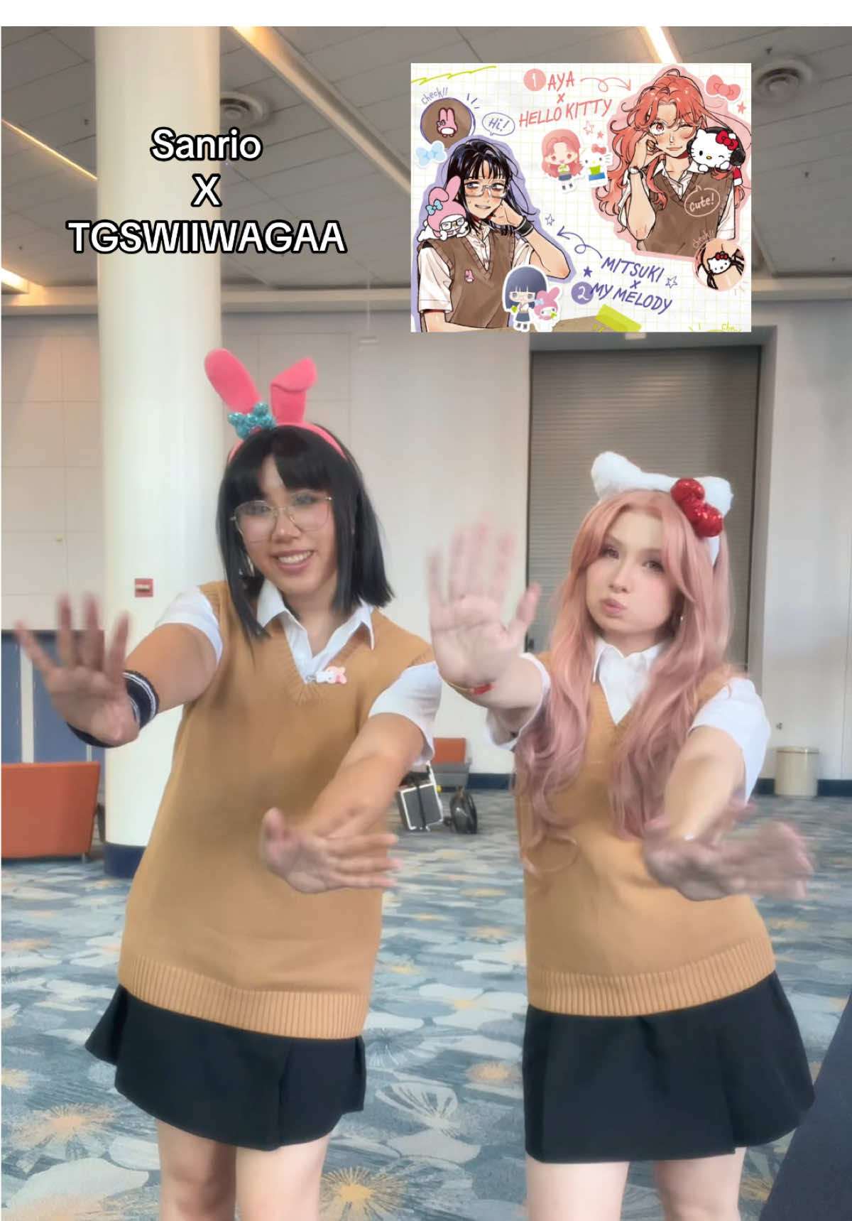 Now all we need is Oni-San 🤭 @jiji 🥞 #theguyshewasinterestedinwasntaguyatall #mitsuaya #ayaoosawa #tgswiiwagaa #greenyuri 