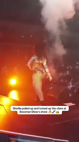 #Glorilla pulled up and turned up the vibes at #BossmanDlow’s show 🔥🎤👑 