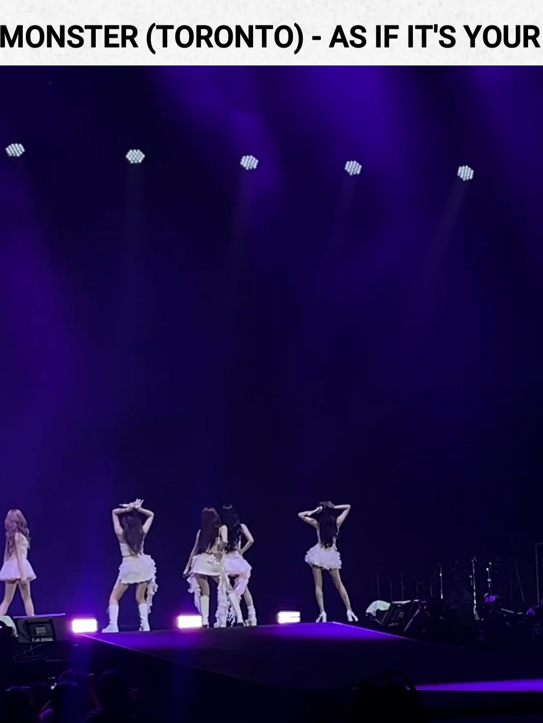 BABYMONSTER (베이비몬스터) - AS IF IT'S YOUR LAST  #BABYMONSTER  #TORONTO #WORLD TOUR..