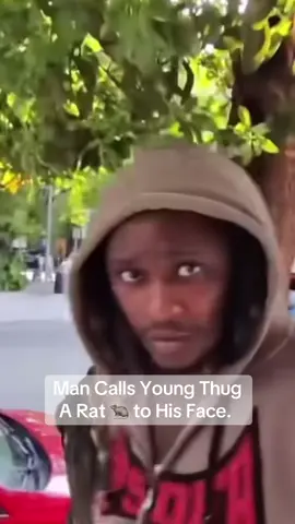 Man Calls Young Thug a Rat 🐀 to his Face.  😳#youngthug #rat #ysl #snitch #thugger 