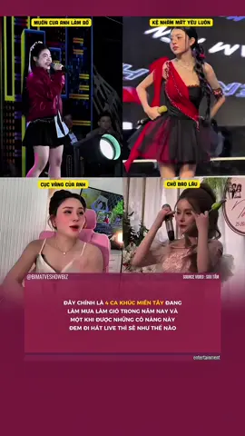4 bản nhạc miền Tây hot rần rần năm nay, nghe mấy nàng này hát live sẽ như thế nào ?...#nhachaymoingay#bimatshowbiz#xuhuong#fyp 
