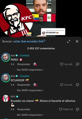 Respuesta a @Ibai pinche @KFC  #ibai #ecuador #bolon #desayuno #mundial 