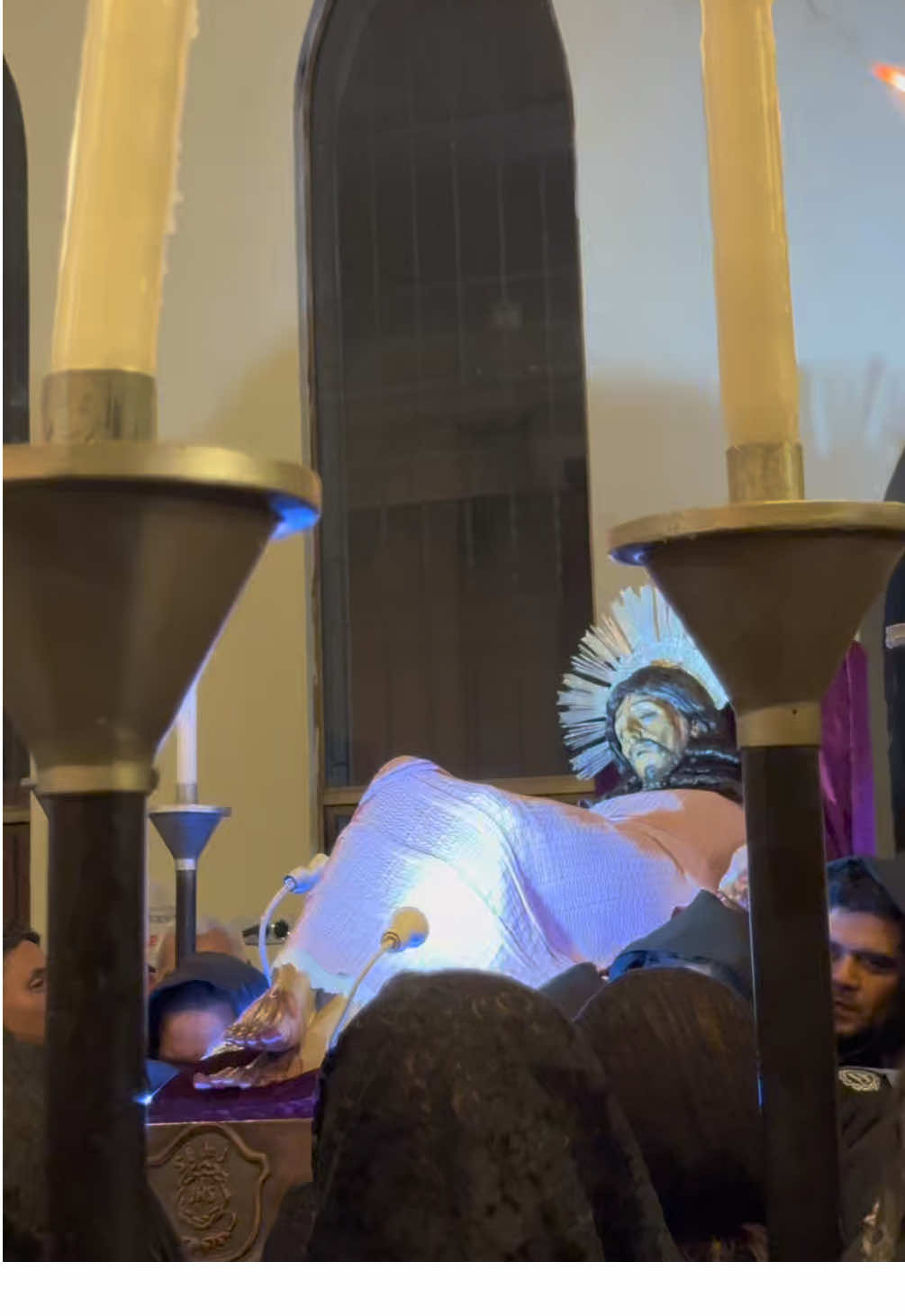 Procesión de velación del Señor Sepultado de San Felipe en su CCCLV Aniversario de Traslación 