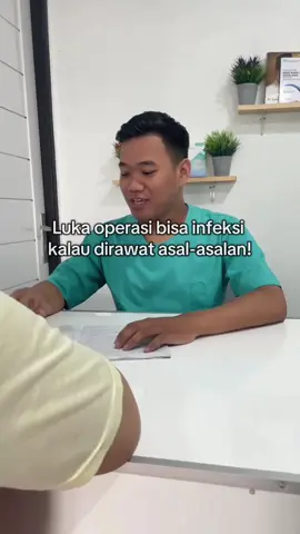 Rawat luka operasi dengan benar biar cepat sembuh & minim bekas 🩹 #LukaOperasi #Muficare #PontianakKesehatan #WoundCare