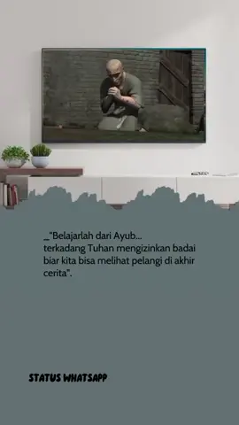 #quotestory_ #Rohani_kristen#tentang perjalanan hidupAyub..#storyy_whatsapp #status_whatsapp ..gbu😇