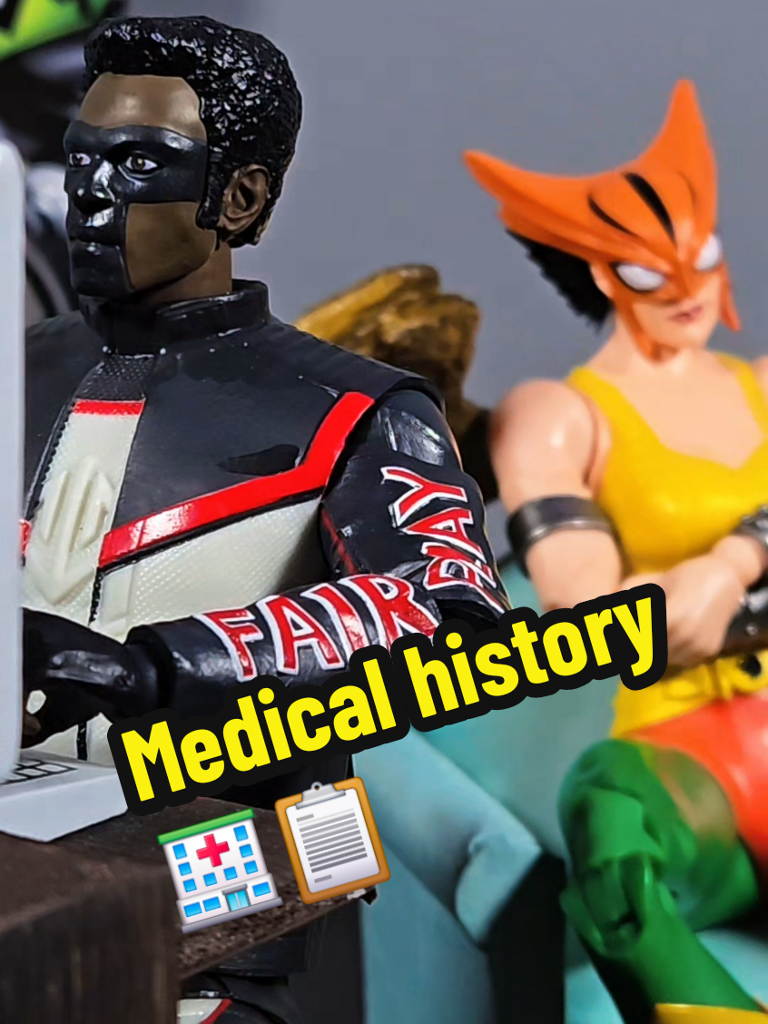 Healthcare at its finest!! #misterterrific #hawkgirl #thebigbangtheory #dc #fypシ 