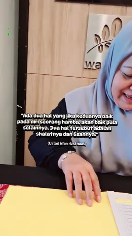 Jaga Shalat dan lisan.. #fypage  #hijrah #quotes #adab 