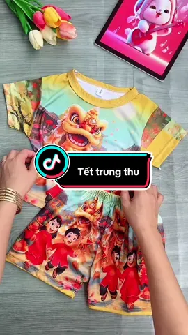 Bộ cộc tay cho bé mặc dịp trung thu#HANAKIDS #bococtaychobe #quanaotreem #tettrungthu #thoitrangtreem  @HANA-KIDS  @HANA-KIDS  @HANA-KIDS 