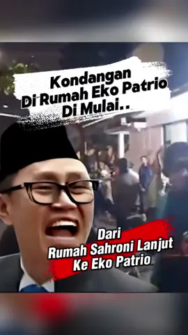 Rumah Eko Patrio Juga! Setelah Kondangan Di Rumah Sahroni Warga Juga Menerobos Ke Rumah Eko Patrio Untuk Hajatan - Angota DPR Dari Partai PAN Eko Patrio