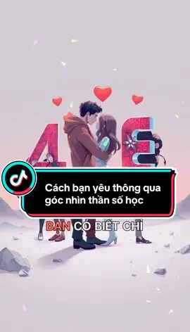 Cách bạn yêu thông qua góc nhìn thần số học #tsh #ngocjumytsh #xuhuong #sochudao #thansohoc 