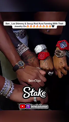 Ben , Loe Shimmy & Sexyy Red Aura Farming With Their Jewelry On🔥🔥🔥🔥🔥🔥🔥🔥🖤#bendadonnn #loeshimmy #sexyyred #fyp #bossmandlow 