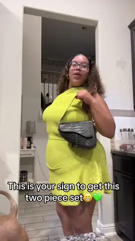 And it hides the tummy😌 #twopieceset #twopiece #twopieceoutfit #fyp #viral 