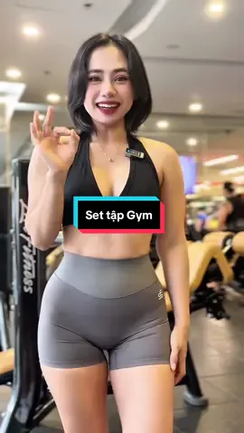 Tập luyện hết mình, toả sáng hết cỡ cùng set tập gym 🌟 #vothao #dotapgymnu #aotapgym #quantapgym #settapgym
