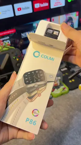 COLMI P86 Curve Smart Watch  tahan air#colmi #smartwatch #jamtanganpintar #jamtangan 