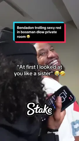 Bendadon trolling sexy red in bossman dlow private room 😭 #bendadonnn #sexyred #fyp #jaycinco #bossmandlow 
