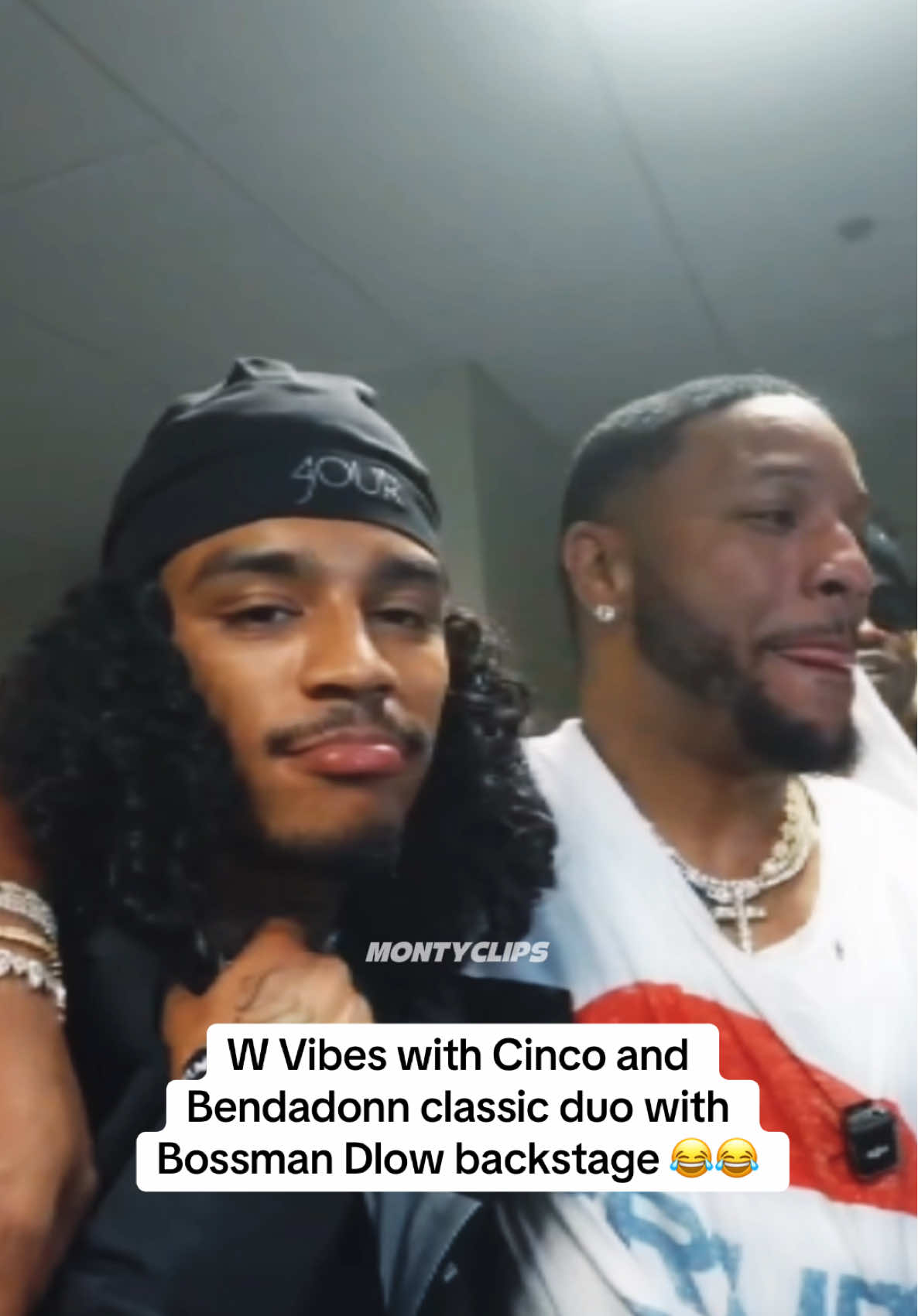 W Vibes with Cinco and Bendadonn classic duo with Bossman Dlow backstage 😂😂 @jaycincoo #jaycincoo #jaycinco 