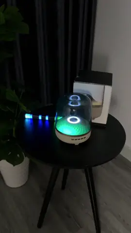 Loa Nghe Nhạc Không Dây Cao Cấp LED Hiệu Ứng Núi Lửa RGB Kết Nối 2 Loa 1 Lúc TWS #loanghenhac #loaharmankardon