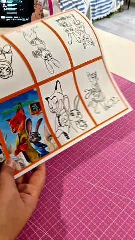 mini libros de colorear 