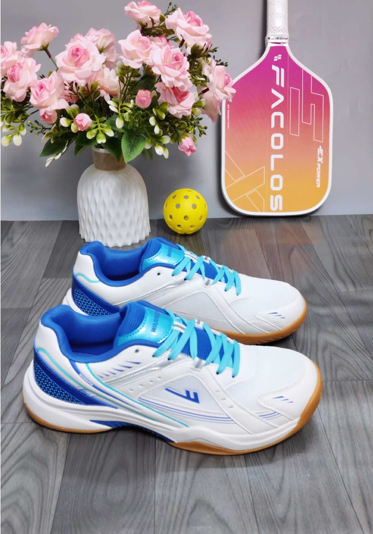 Giày pickleball, cấu lông, tennis nam nữ. Hàng nội địa trung cao cấp Warrior #lenabui #giaypickleball #giaycaulong #giaynoidiatrung #giaywarriorchinhhang 