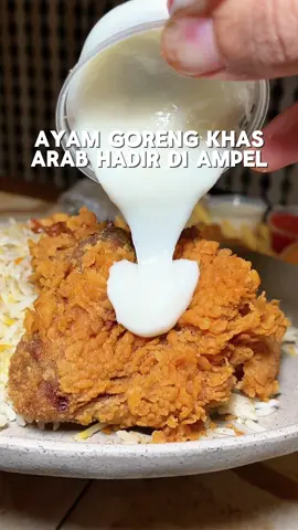 AYAM GORENG KHAS ARAB HADIR DI AMPEL‼️ ✨Kebuli Tarim @KebuliTarim  📍 Jl. KH Mas Mansyur No. 238A Surabaya ⏰ Buka : 09:00-22:00 ➖➖➖➖➖➖➖➖➖➖➖ #chickencrispy #dolanyoksurabaya #fyp #foryoupage #foryou 