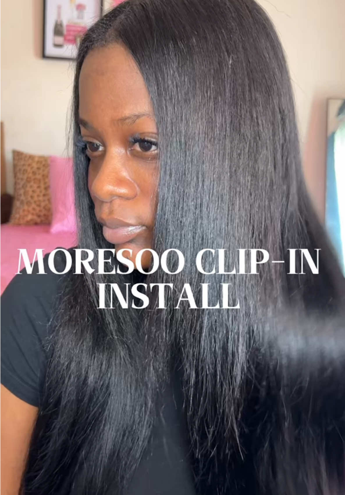 @MORESOO HAIR came & DEVOURED 😍😍😍 definitely 10/10! #moresoohair #moresoohairextensions #clipinhairextensions #clipinsforblackgirls #clipinsfornaturalhair #clipininstall #hairtok 