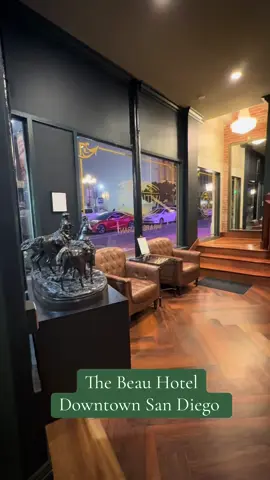 Definitely recommend booking if you’re staying in San Diego! Especially if you’re planning on clubbing/bar hopping!! #tiktokgostay #sandiego #gaslamp #travel #hotel 
