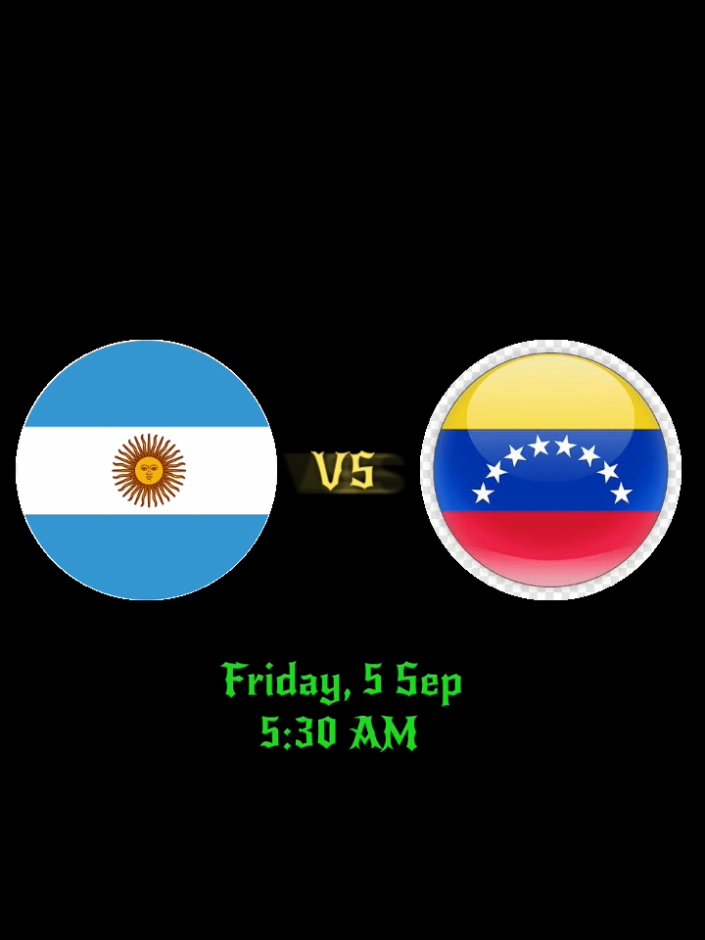 Argentina vs Venezuela match 🌸💥 এই ম্যাচ টা কোন ভাবেই মিস করা যাবেনা 👀#football #foryoupage #messi_king 
