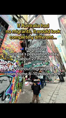 Australia without migrants? Less flavor, less culture, less people. 🇦🇺 #fyp #MulticulturalAustralia #MarchForAustralia #foryoupage #migrants 