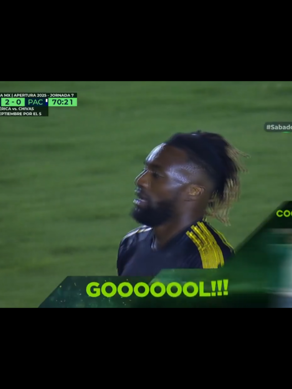 America vs Pachuca Gol de Allan Saint-Maximin Hoy #ligamx #clubamerica #allansaintmaximin🇫🇷⚡️ #goal #fyp #foryoupage 