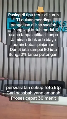 #foryupage #koprasi #pinjamancepat 