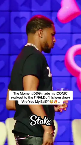 The Moment DDG made his ICONIC walkout to the FINALE of his love show “Are You My Ball?”😳🔥… #ddg #areyoumyball #ddgclips 
