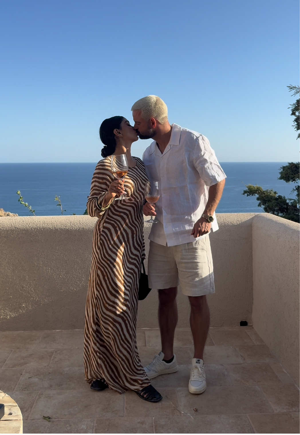 Greece with the LOML 🫶🏼 #greece #milosgreece🇬🇷 #greektiktok 