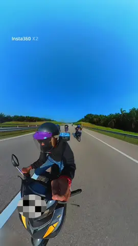 Tunduk udang ⚠️ #anginpantaitimur #insta360 #insta360motorcycle #camera360 #fyp   