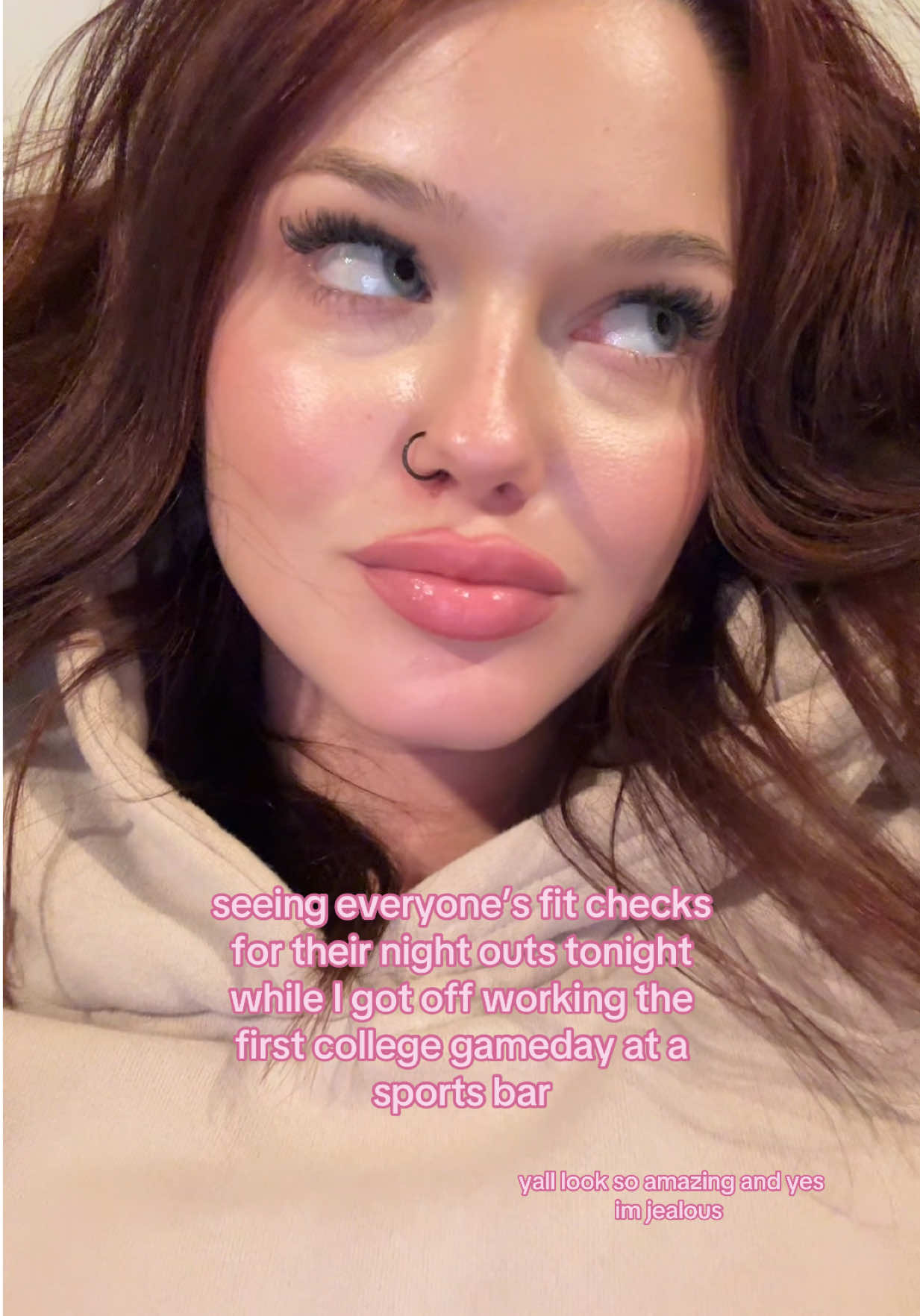 im sleepy and having fomo