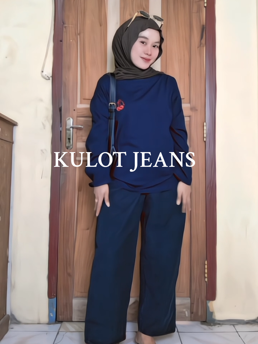 Asli ini celana Nyaman banget dipake bahannya lembutt parah🫶 #flarejeans  #kulotjeans   #ayucitra 