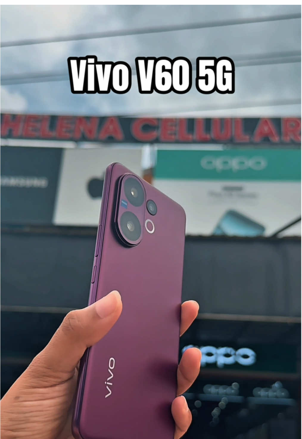 KENALIN NEW PRODUCT dari VIVO V60 5G 🤩 Open PO di Helena Cellular 📢 Vivo V60 5G Layar Amoled Camera dari Zeiss Batray sudah awet di 6500mAh Fast Charging 90W #vivo #v60 #newproduct #zeiss #fyp 