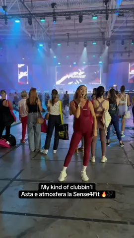 My kind of clubbin’! Asta e atmosfera la Sense4Fit 🔥🎶 @Sense4FIT 