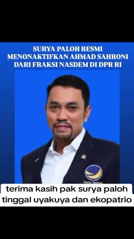 di BERHENTIKAN INGAT omongan mu sahroni jadi bumerang buat mu #virallllllllllllllllllllllllll #fypviralシ #fypage 
