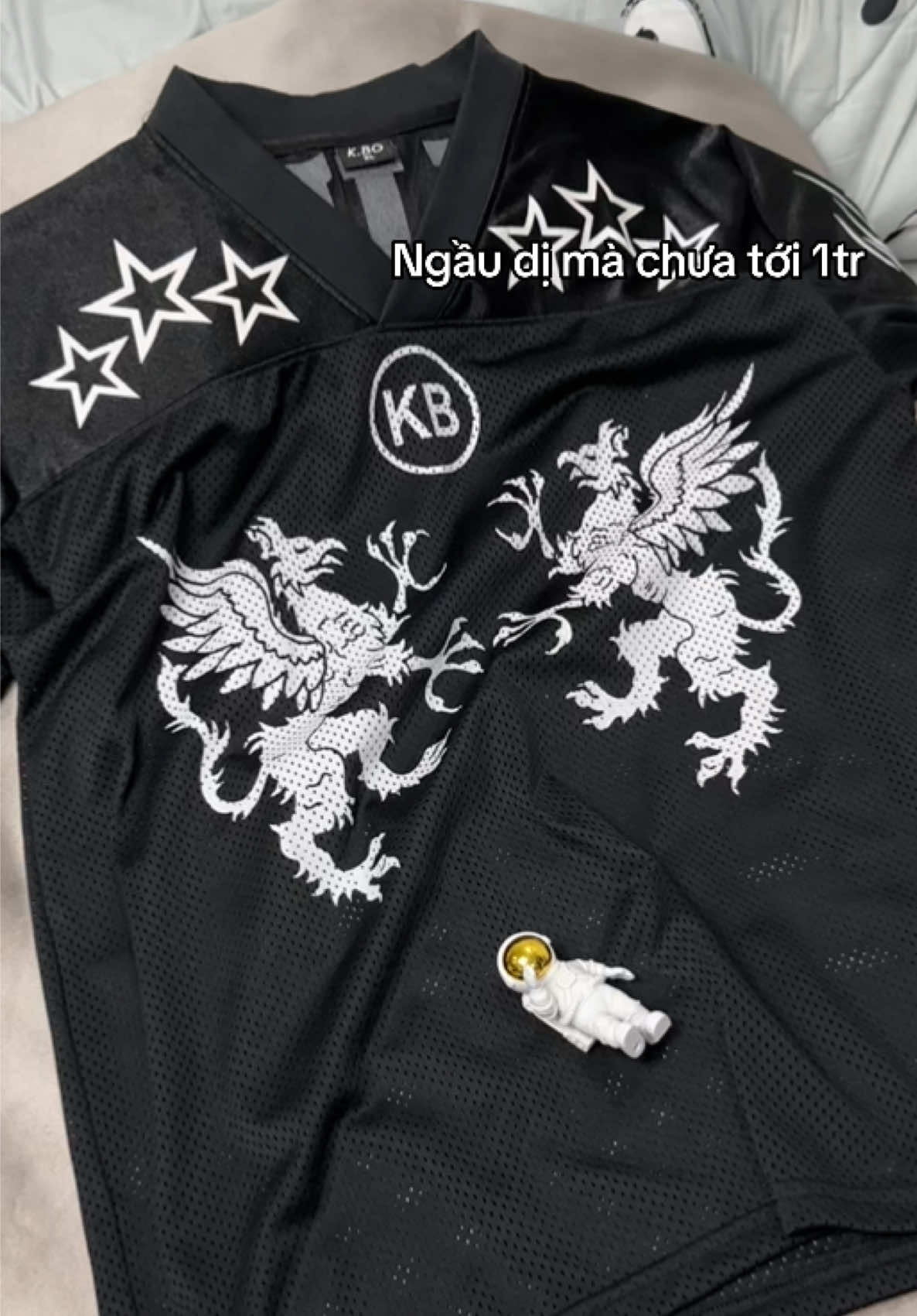 Áo lưới unisex nhà K.BO #xuhuong #outfit #aothun #shirt #aothunlocalbrand 