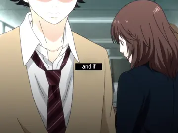 he bumped into her on purpose btw <\3 #aoharuride #bluespringride #futabayoshioka #koumabuchi #koutanaka 