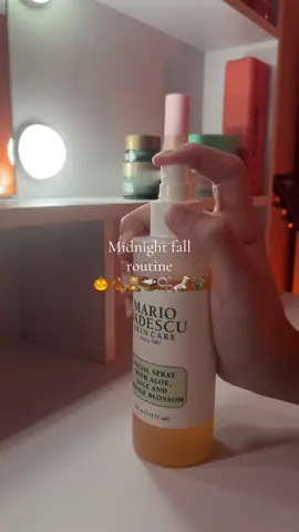 Fall night time routine #fall #grwm #gurwm #viral #skincare 