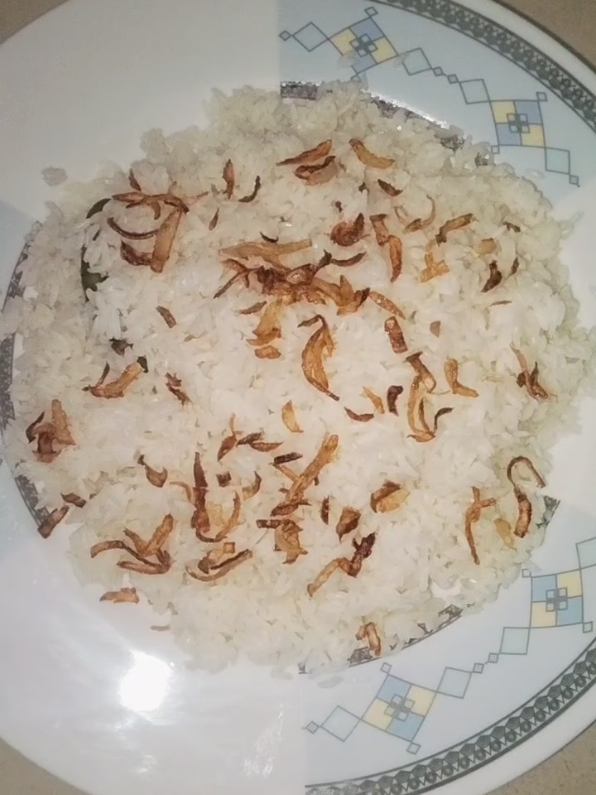 সহজ পদ্ধতিতে অল্প মসলায় পারফেক্ট  ঝরঝরে সাদা পোলাও রান্না 