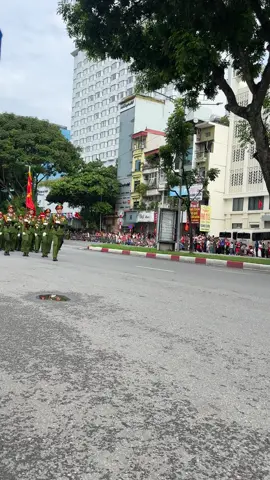 Khối nam sĩ quan Cảnh sát nhân dân A80 tuyến 2 #a80 #csnda80