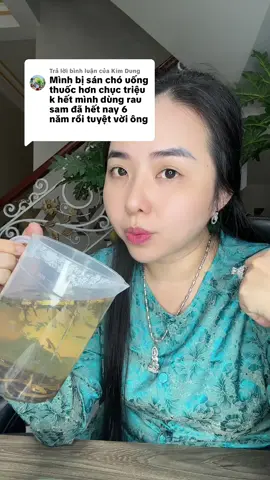 Trả lời @Kim Dung Mình bị sán chó uống thuốc hơn chục triệu không hết Mình uống rau sam đã hết nay 6 năm rồi. #baithuochaymoingay #sancho 