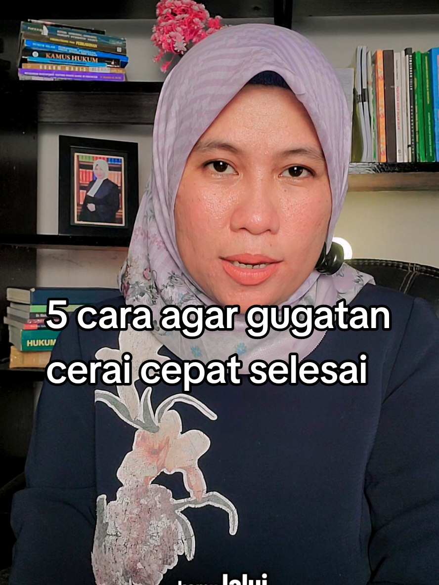 5 cara agar gugatan cerai cepat selesai. #pengacarapalu #hukumkeluarga #perceraian #pengadilanagama #konsultasihukum 