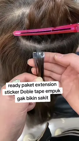 extension rambut asli tanpa ting invisible chat admin bandung jawa barat salon hair extension +6282119175515 pre order ya#viral #viralvideo #tiktokviral #fyp #demo               