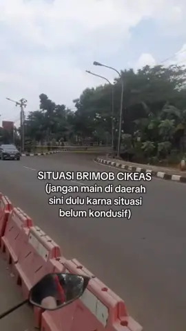 Warga gunung putri jangan main ke daerah sini dulu yaa di polri, karna situasi Belum kondusif 